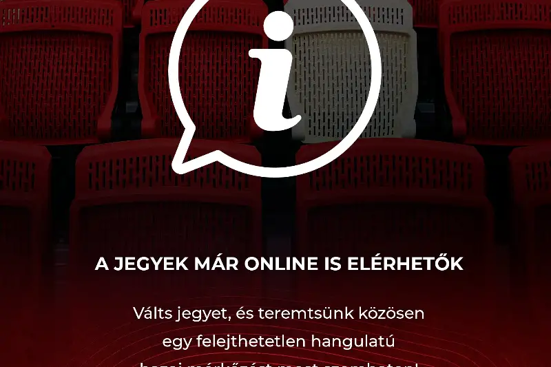  JEGYEK MÁR ONLINE IS ELÉRHETŐEK  A MOSONMAGYARÓVÁR ELLEN