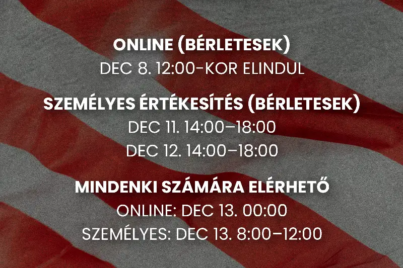  MINI-BÉRLET  IDŐREND