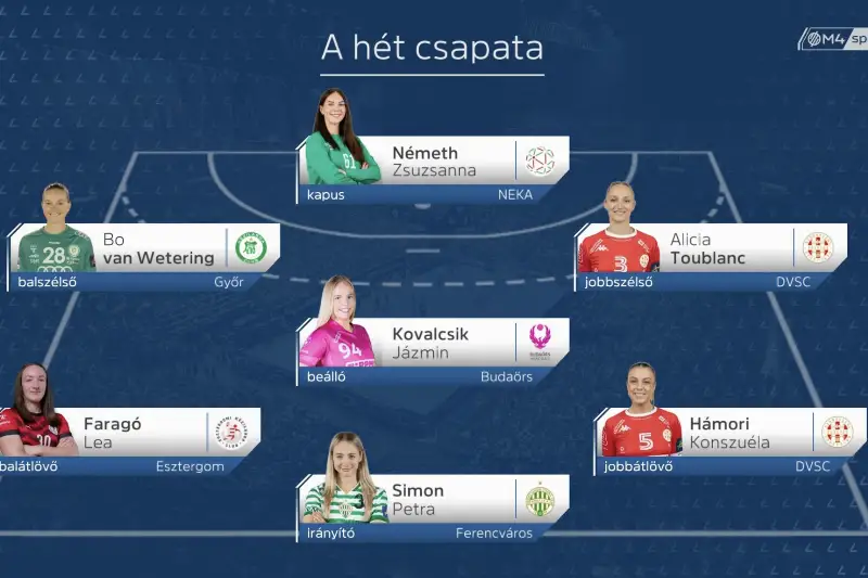 FARAGÓ LEA  A HÉT CSAPATÁBAN