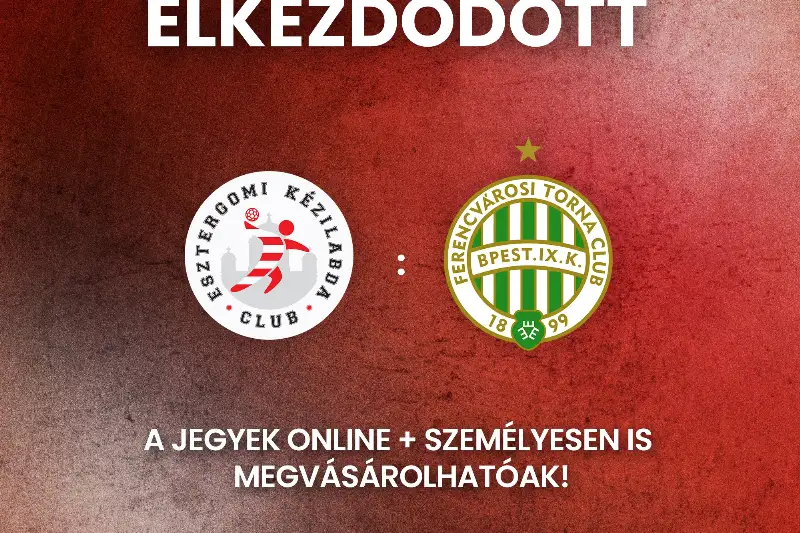  JEGYÉRTÉKESÍTÉS  ELKEZDŐDÖTT!