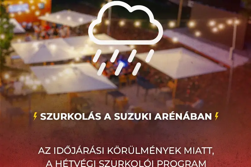  SZURKOLÁS   A SUZUKI ARÉNÁBAN 