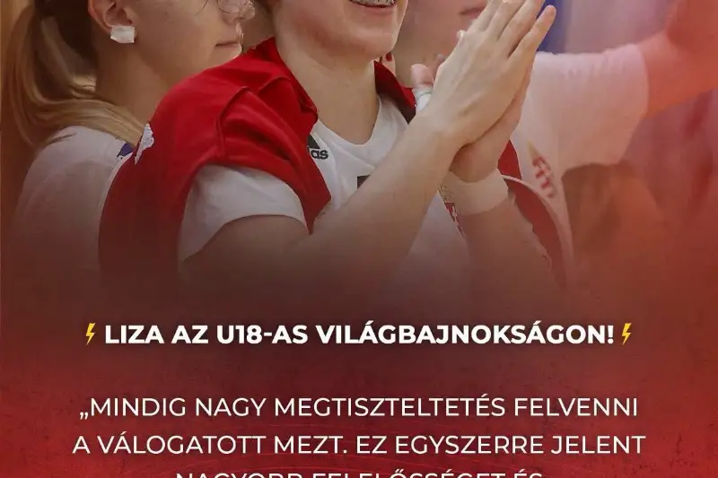   KOZMA LIZA   AZ U18-AS VÁLOGATOTT KERETÉBEN!