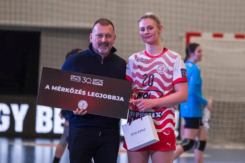  A MÉRKŐZÉS LEGJOBBJA  SZMOLEK APOLLÓNIA