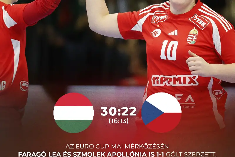  A MAGYAR VÁLOGATOTT BEJUTOTT AZ EHF EURO CUP NÉGYES DÖNTŐJÉBE!
