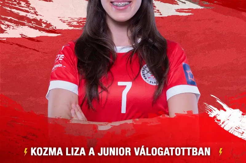  LIZA  A JUNIOR VÁLOGATOTTBAN