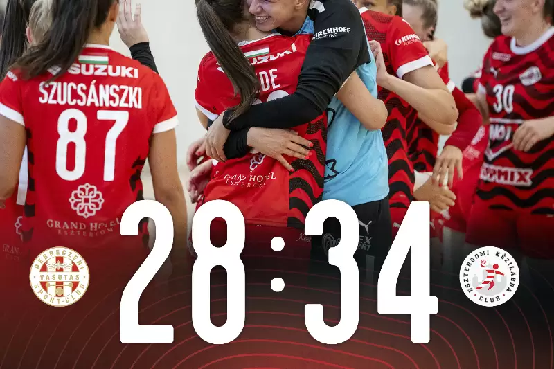 ÓRIÁSI SIKERDVSC SCHAEFFLER - MOL ESZTERGOM 28:34 (13:18)