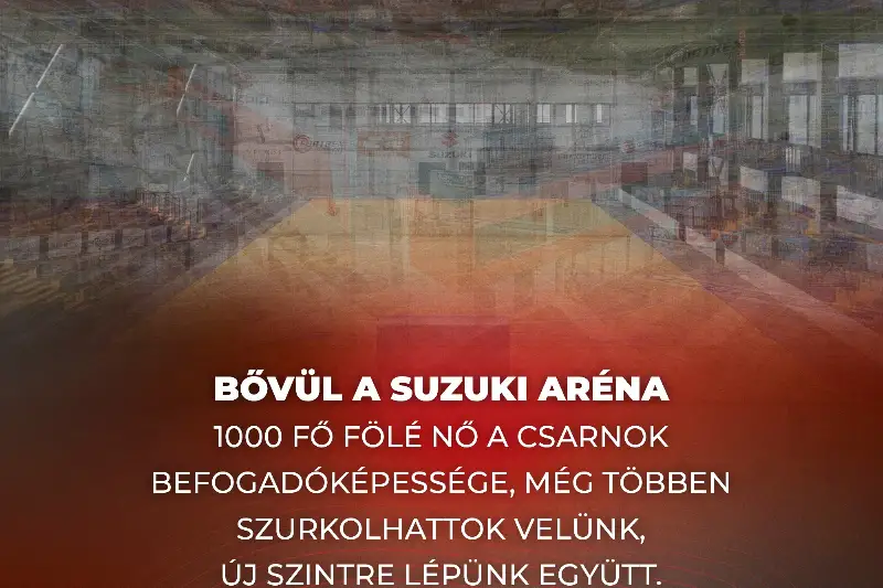 BŐVÜL AZ ARÉNA1000 FŐ FÖLÉ EMELKEDIK